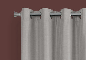 2 Pieces Set Curtain Panel Room Darkening Grommet