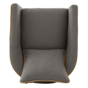 Swivel Accent Chair, Rotating Base, For Living Room