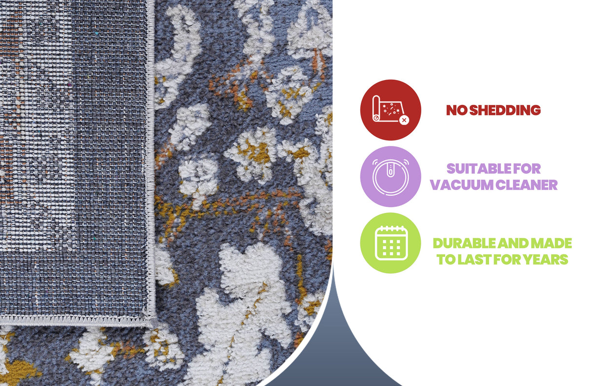 NAAR PAYAS Traditional Non-Shedding and Stain Resistant Area Rug
