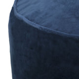 Shimon Cylinder Pouf Ottoman Floor Cushion
