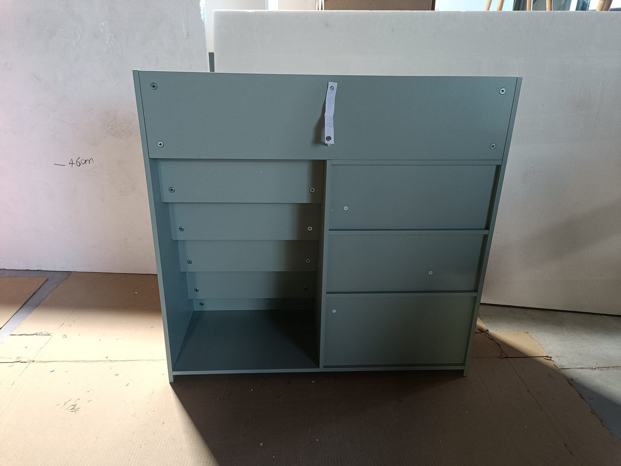 Kids Bookshelf and Toy Storage Organizer
