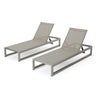 Chaise Lounge With 5 Reclining Positions, Outdoor Patio Lounge Chairs