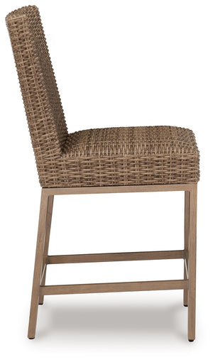 Walton Bridge - Barstool (Set of 2) - Driftwood