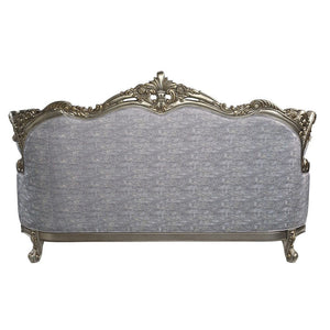 Miliani - Sofa With 5 Pillows - Fabric & Antique Bronze