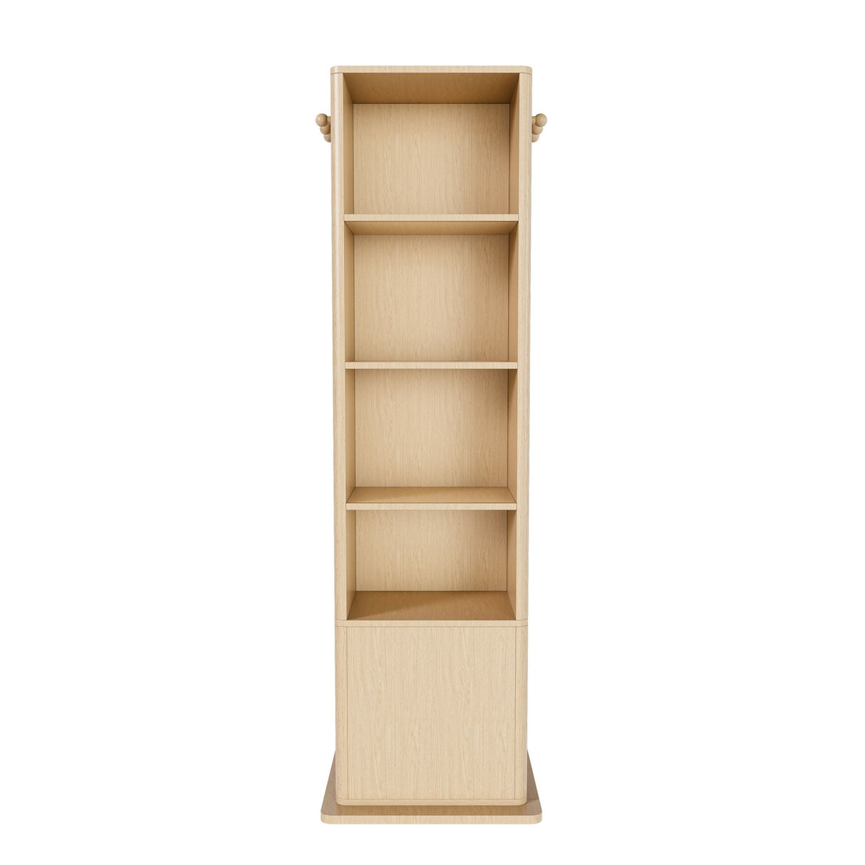 360° Rotating Makeup Cabinet With Full Length Mirror