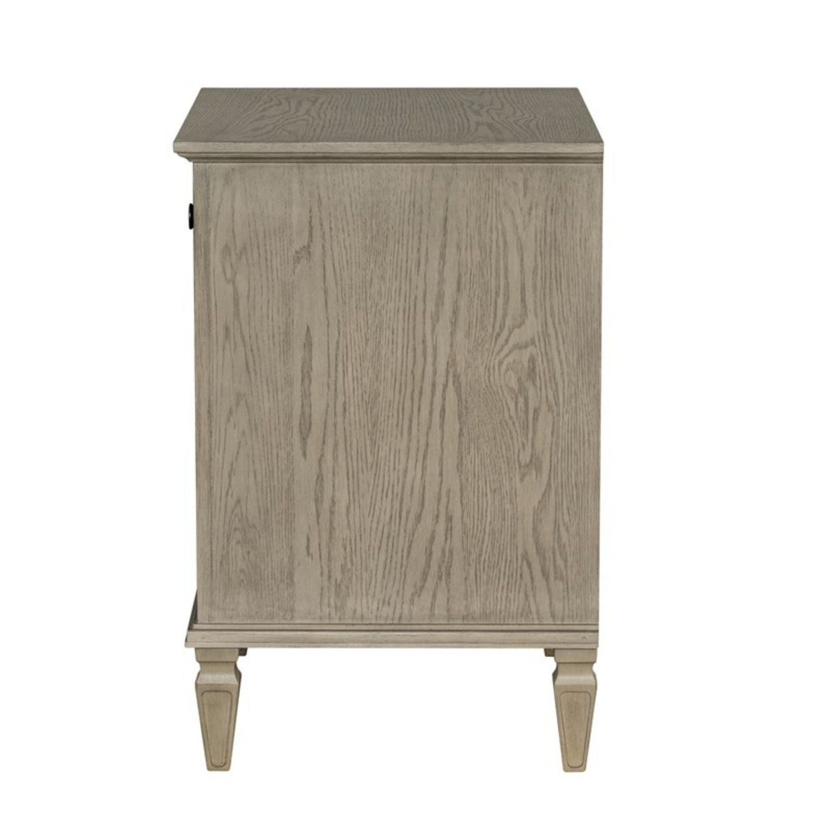 Victoria Nightstand with Open Storage - French Design - Multiple Colors