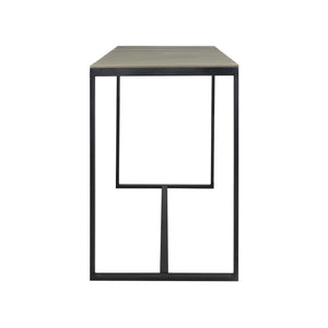 Ernesto - Outdoor Industrial Acacia Wood Bar Table
