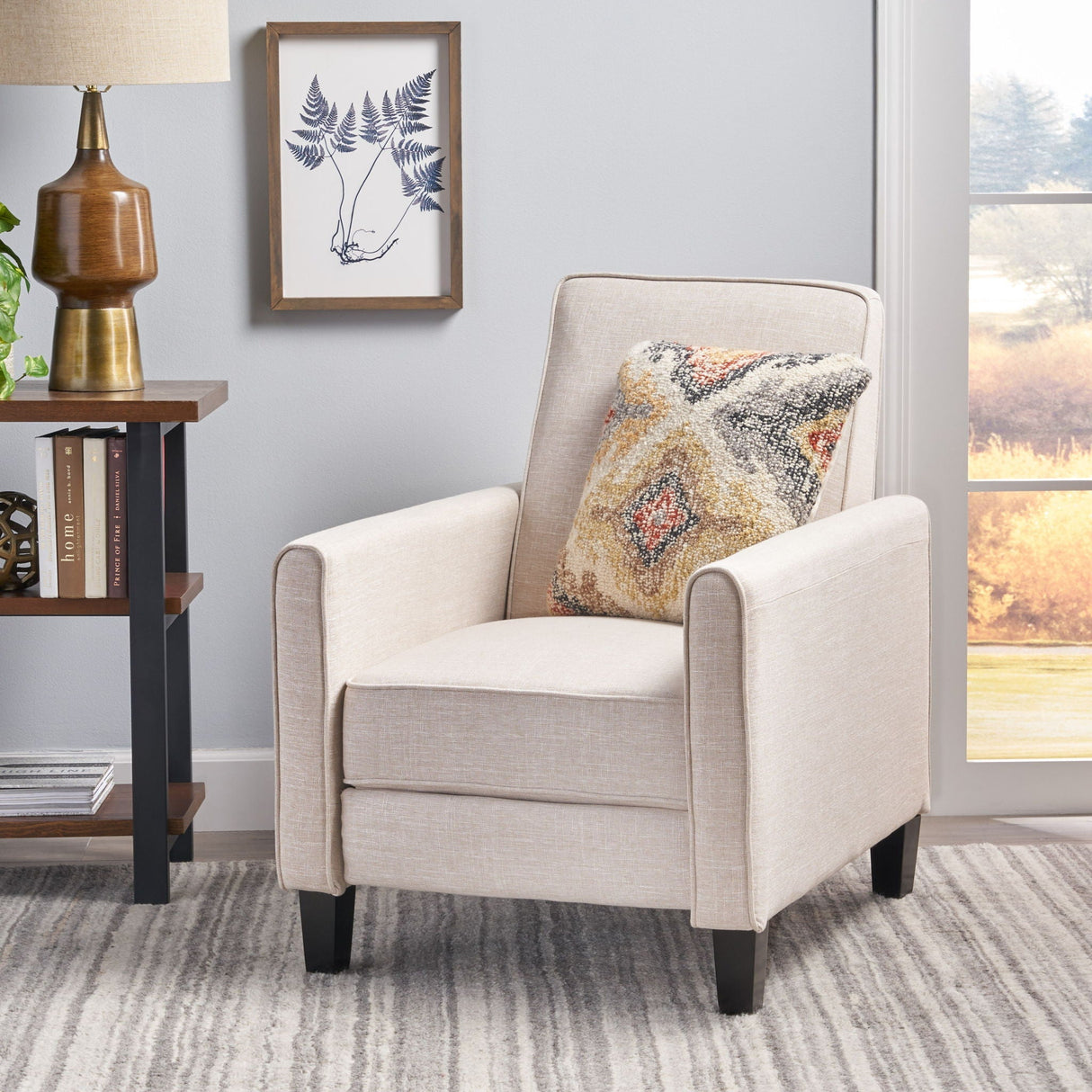 Push Back Chair For Elegant Home