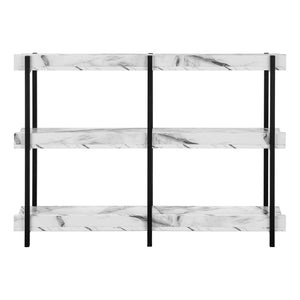 Accent Console Table For Entryway, 3 Tier Design