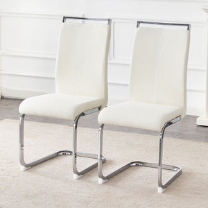 Dining Chairs With Ergonomic Backrest