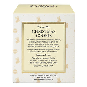 Vanilla Christmas Cookie Candle by Old World Christmas