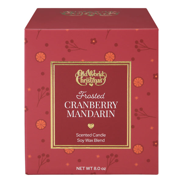 Frosted Cranberry Mandarin Candle