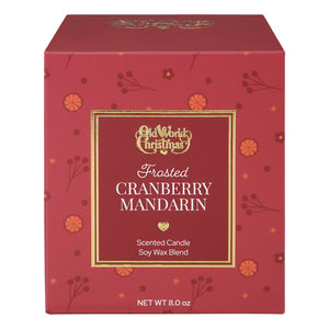 Frosted Cranberry Mandarin Candle