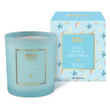 Warm Seas & Greetings Candle