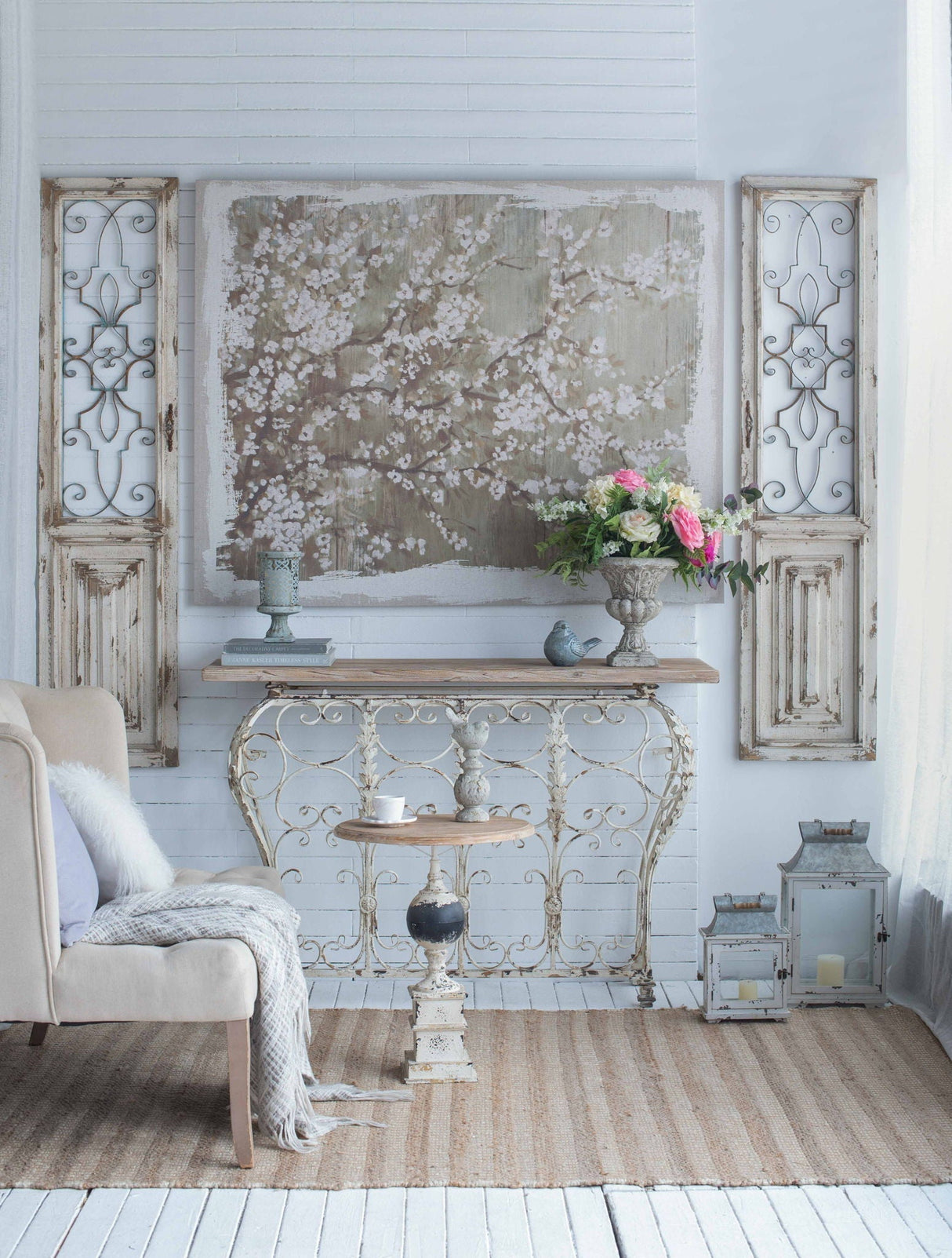 Large Cherry Blossom Canvas Art Print Home Decor Accent Piece