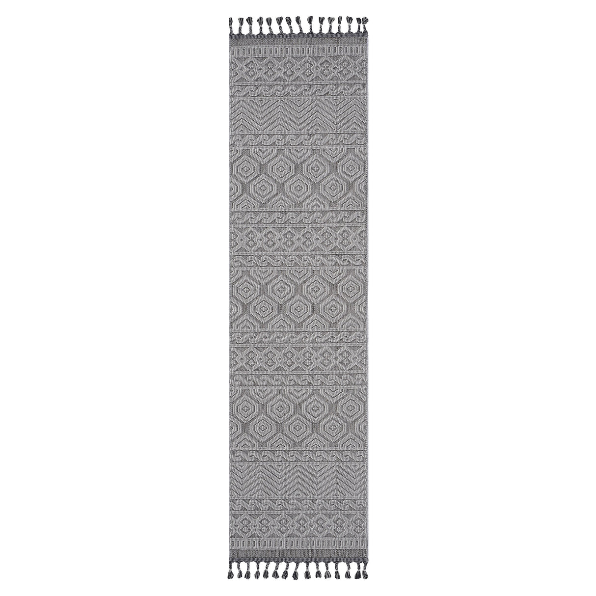 NAAR Guros Collection Geometric Indoor/Outdoor Area Rug