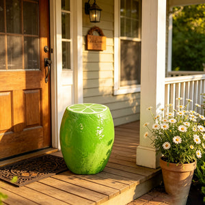 Novelty Lime Stool & Accent Table