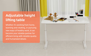 Height-Adjustable Multifunctional Study Desk