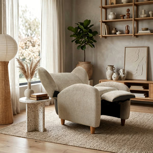 Nordic Chenille Fabric Multifunctional Chair