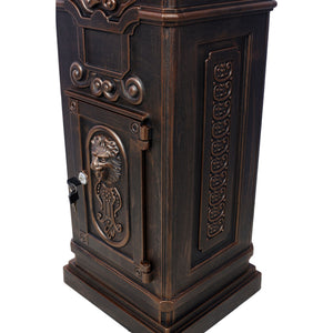 Mailboxs Residential Large-Capacity Letter Box, Rainproof Postbox Statue