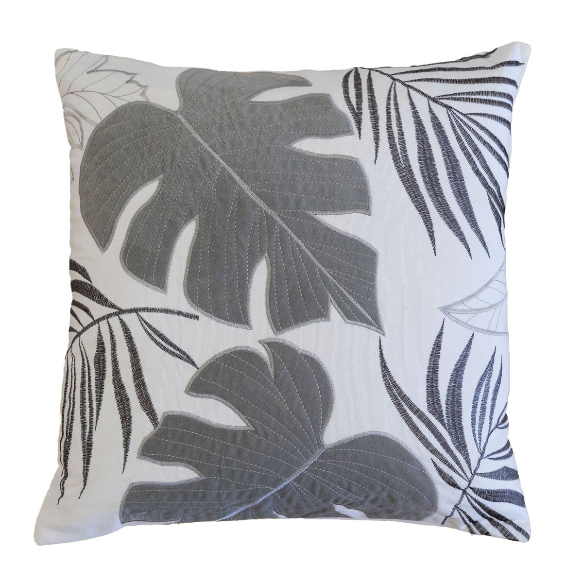 Autumn Vibes Leaf Accent Pillow