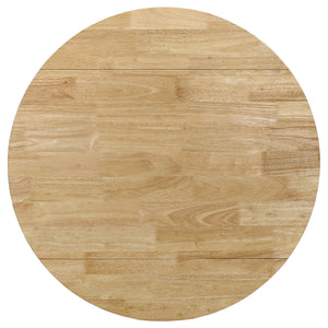 Bucknell 3-piece Round Drop Leaf Dining Table Set Natural