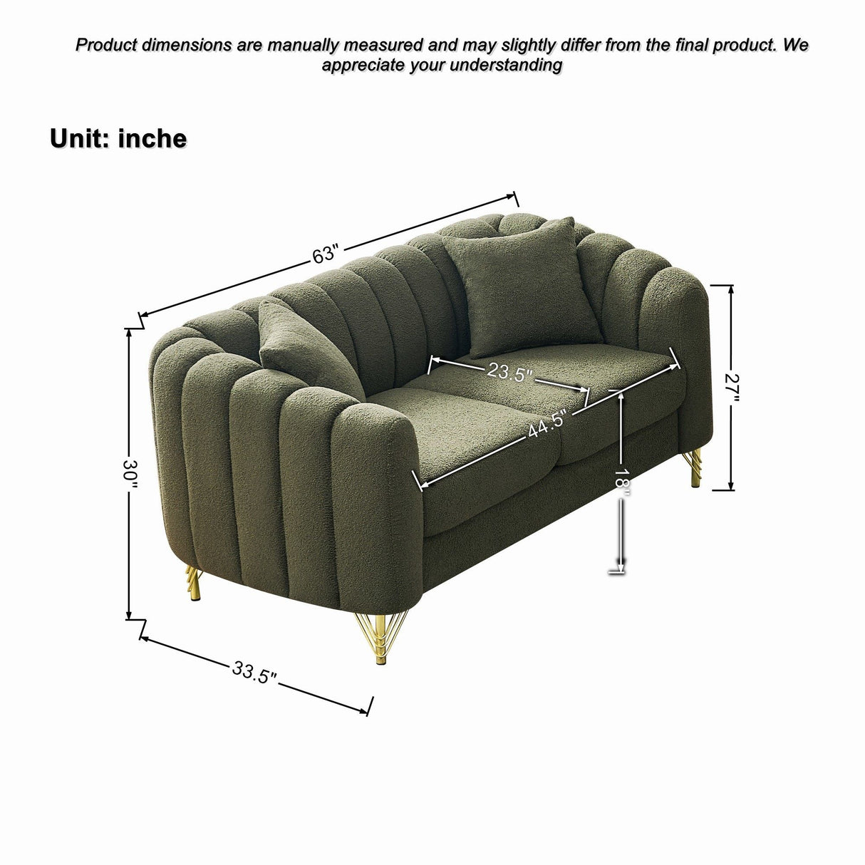 Oversized Sofa, Deep Tufted Couch