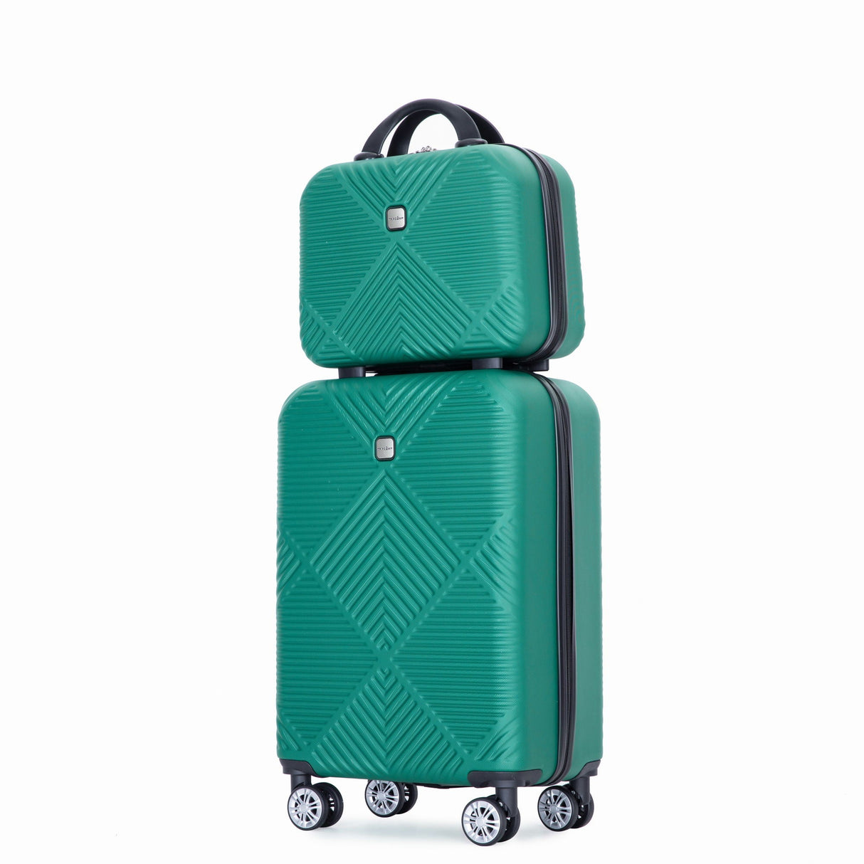 2 Piece Luggage Sets Lightweight Suitcase, Spinner Wheels
