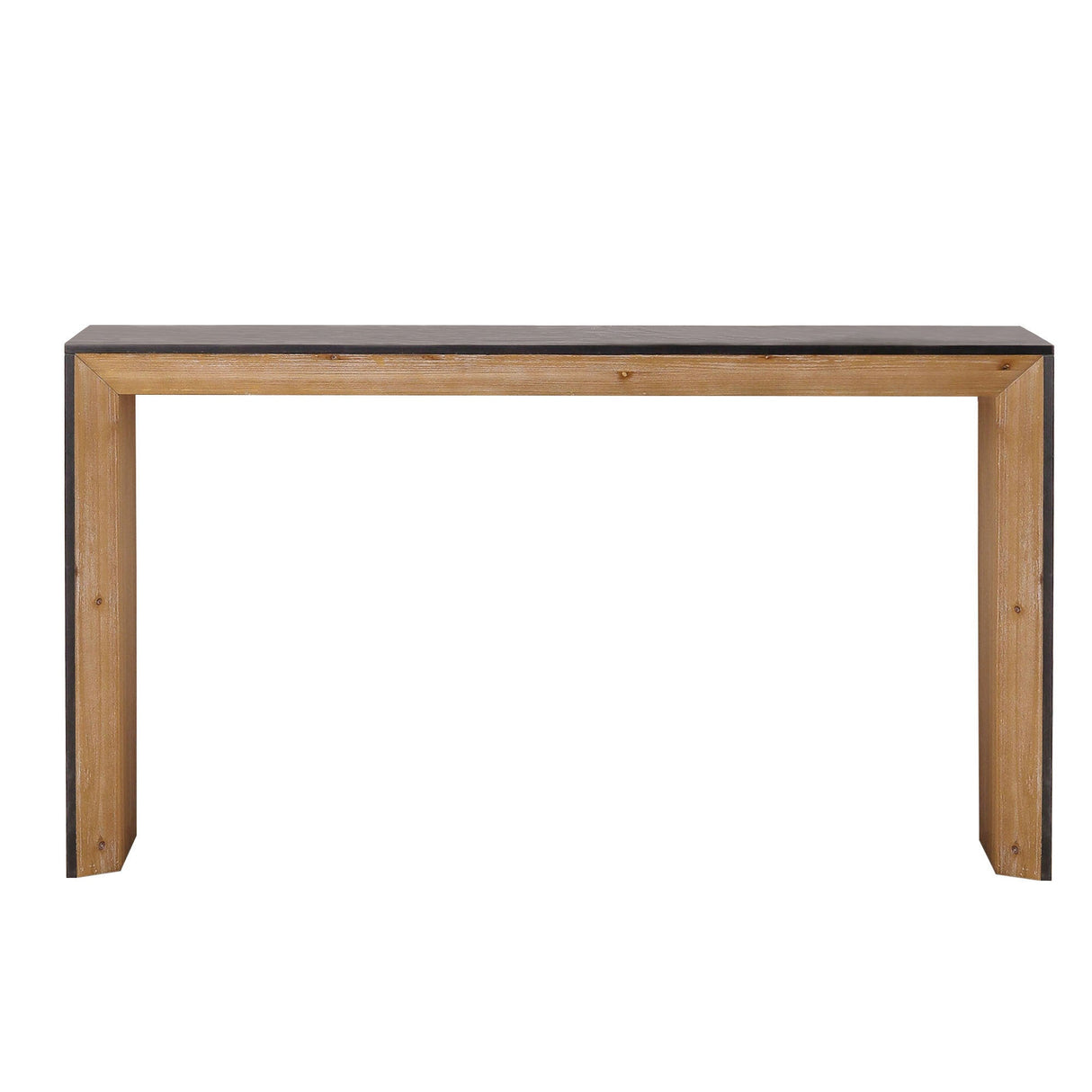59in Modern Wood Console Table - Entryway & Sofa Table
