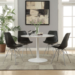 Padded Dining Chair (Set of 2) - Black