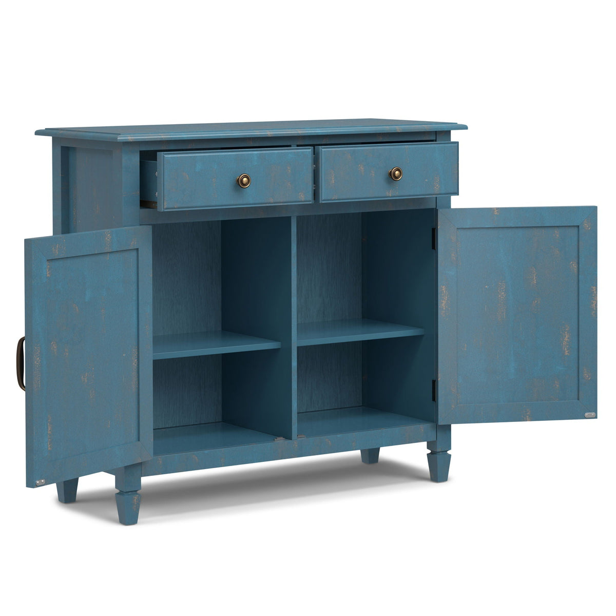 Entryway Storage Cabinet with Adjustable Shelves - Multiple Colors