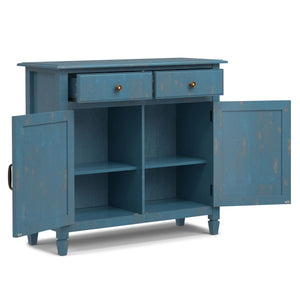 Entryway Storage Cabinet with Adjustable Shelves - Multiple Colors