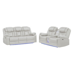 Challenger - LED Power Recliner Set