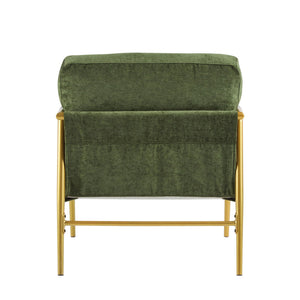 Modern Accent Chair With Cushions, Cozy Seating