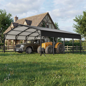 20'x20' Galvanated Steel Carport Canopy