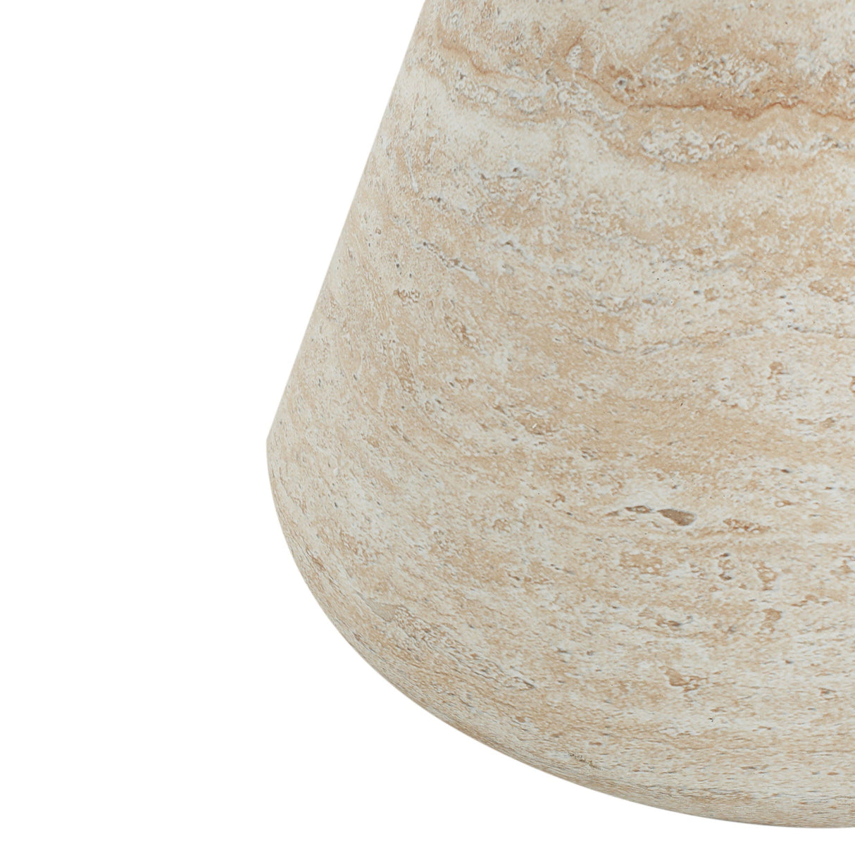 Outdoor, Lightweight Concrete Side Table