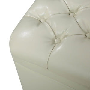 Juliana - Storage Ottoman With Birch Legs