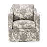 Wide Seat Arm Chair With 360 Degree Rotation