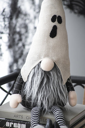 Set of 2 Fabric Sitting Gnomes