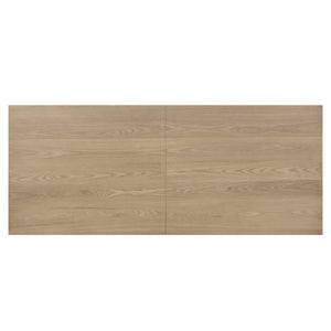 95-Inch Dining Table in Light Ash