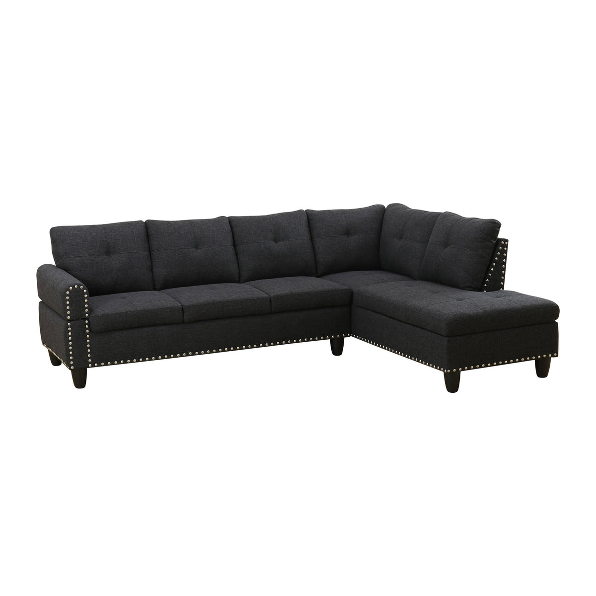 L-Shaped Sectional Sofa - 69.5" x 97.5"