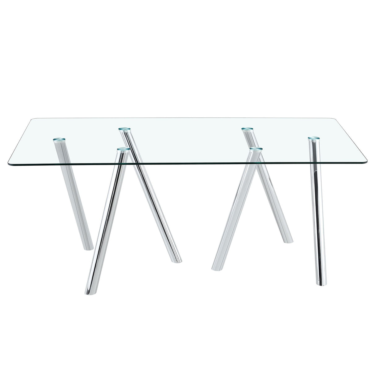 Dining Table With Transparent Surface