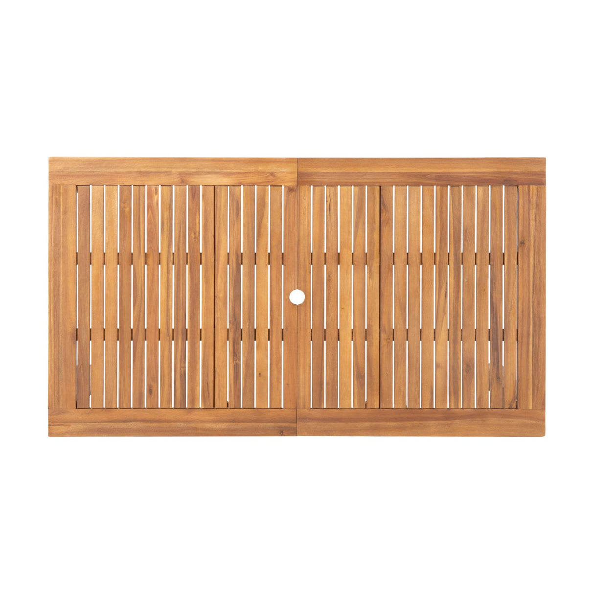 Outdoor Expandable Dining Table With Square Legs