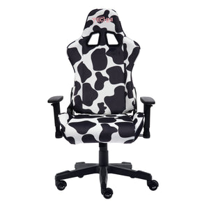 TS85 Cow Print LUXX Series Gaming Chair