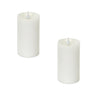 5" Simplux Designer LED Candle with Moving Flame and Remote (Set of 2)