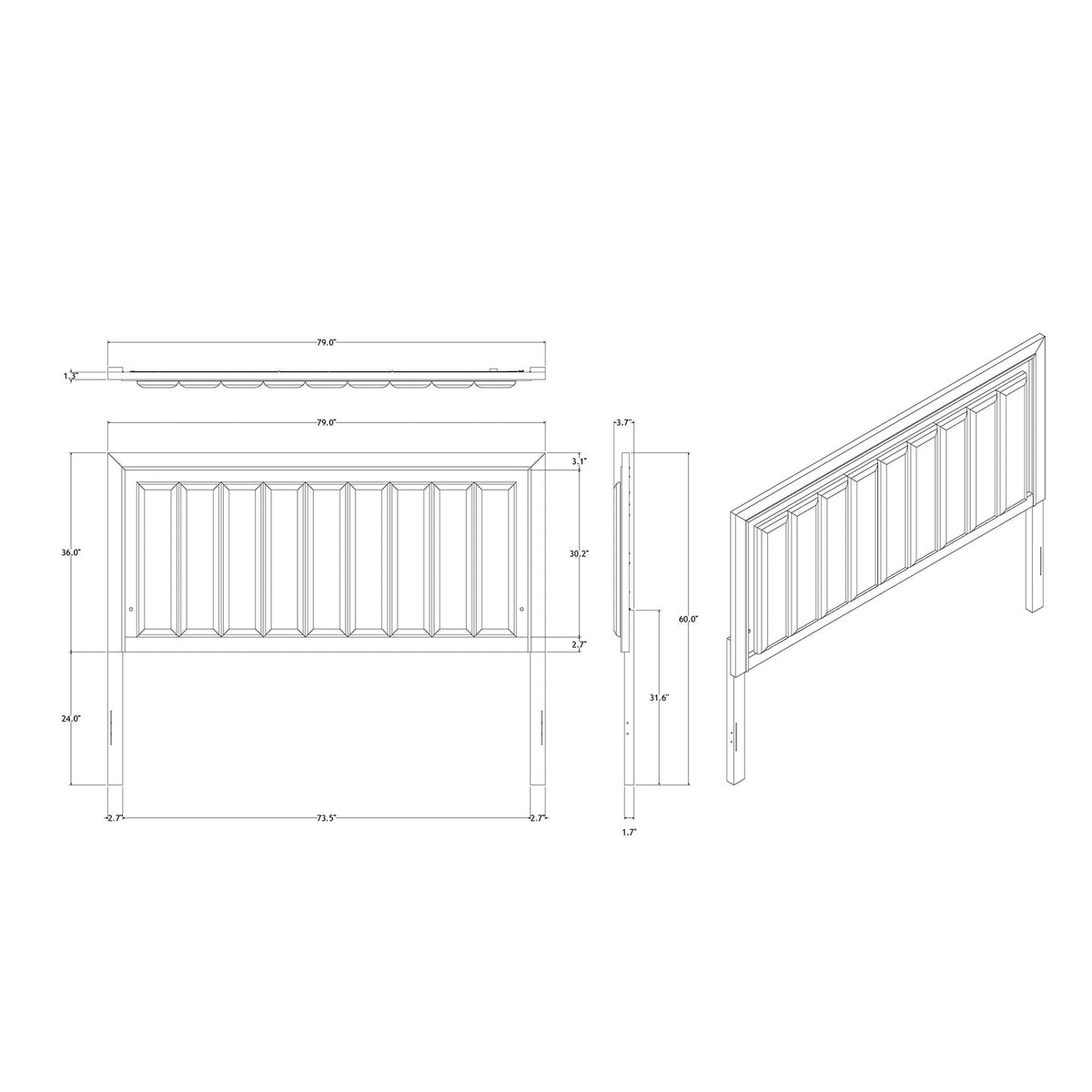 Skye - Durable Bed