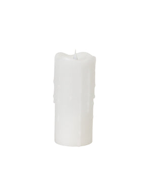 Simplux Designer LED Dripping Candle with Moving Flame and Remote (Set of 2)