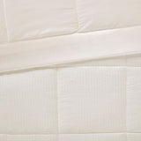 Oversized Down Alternative Blanket with Satin Trim
