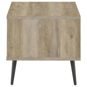Welsh 2-piece Coffee and End Table Set Distressed Pine
