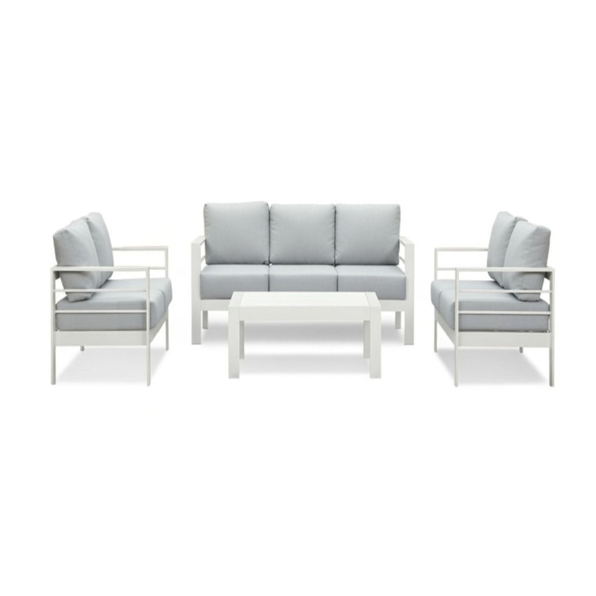 Outdoor Patio Set With All-Weather Thick Cushions